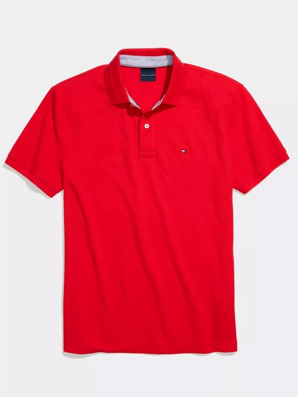 TOMMY HILFIGER Custom Fit Pique Polo Red - XL - NEW NWT
